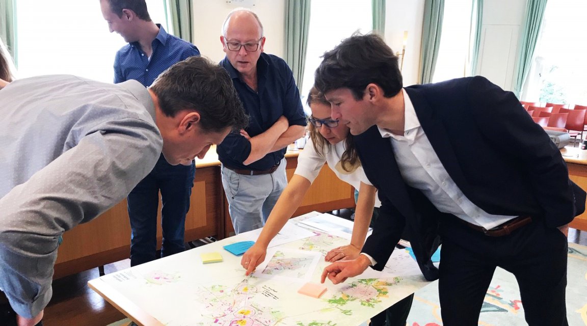 Vlindersessie met bestuurders U10, NS, ProRail en provincie Utrecht